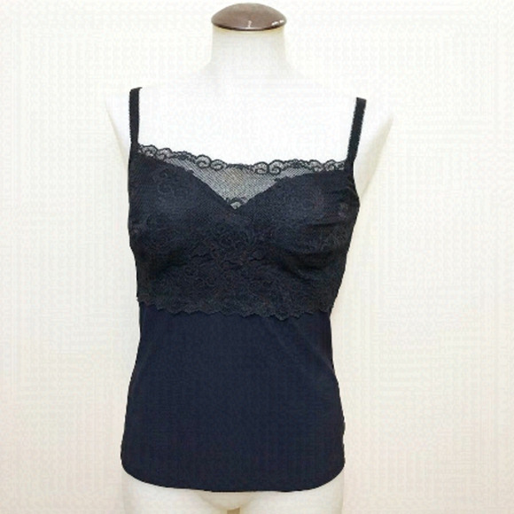 𝅺LACE and Spandex Shape Wear Tank Top - Picture 1 of 6